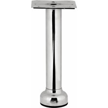 Payanda Macar Metal Mobilya Ayağı 15 cm Gümüş 4'lü Koltuk Baza Tv Ünitesi Ayakları