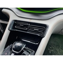 Bir Aksesuar Al Byd Seal U Ön Hava Menfesi Çerçevesi Karbon Fiber Desenli Kaplama - Sportif Görünüş