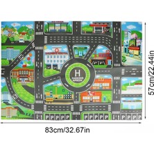 Katre46 Çocuk Oyun Matı (Mutlu Şehir Hayatı)