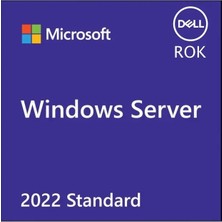 Microsoft Wındows 2022 Server Standart Dell Server Yazılımı W2K22STD-ROK