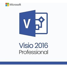 Microsoft Visio 2016 Professional - 5 Bilgisayar Için Lisans