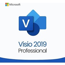 Microsoft Visio 2019 Professional - 5 Bilgisayar Için Lisans