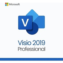 Microsoft Visio 2019 Professional - 2 Bilgisayar Için Lisans