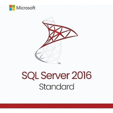 Microsoft Sql Server 2016 Standard - 2 Kullanıcı Için Lisans