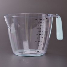 Elma Shop Ölçü ve Hamur Kabı 1000 ml - Silikon Sap