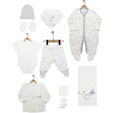 Bistyle 10LU Hastane Çıkışı Müslin Little Boats 11121 Ekru