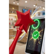 Printella Temassız Ödeme Asası Nfc Kart Tutucu Sihirli Yıldız Asa Sopa Kredi Kartı Otobüs Kartı Aparatı