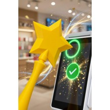 Printella Temassız Ödeme Asası Nfc Kart Tutucu Sihirli Yıldız Asa Sopa Kredi Kartı Otobüs Kartı Aparatı