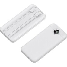 Başkenttekno TRM-1015 10000 Mah 2 Çıkışlı 22.5W Hızlı Şarj Dijital Göstergeli Powerbank