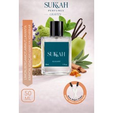 Sukkah Perfumes Gravity Erkek Parfüm Edp 50 ml – Limon, Bergamot, Nane, Lavanta, Armut, Kimyon, Tarçın, Vanily