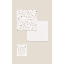 Bistyle 2li Müslin Battaniye Little Elephant Kutulu 70141 75X75CM Beyaz