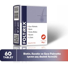 
  Foltirex
  Kadın Erkek Tablet 60 Adet