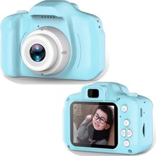 Cepx Mavi Şarjlı Mini Kamera Hd Video Fotoğraf Çekimli Genişletilebilir Hafızalı