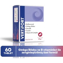 Vertifort Ginko Biloba 60 Tablet