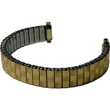 Hasyılmaz Vintage Flex Çelik Kordon 12MM Gold Sarı