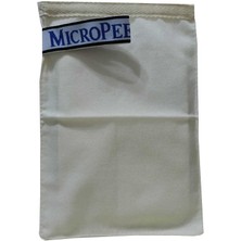 LTG Nova Ipek Yağlı Cilt Için Banyo Kesesi Beyaz 16X24