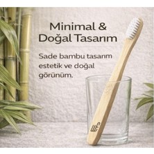 Doğal Bambu Manuel Yetişkin Diş Fırçası