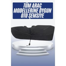 Akinco Oto Ön Cam Güneşliği Otomatik Katlanabilir Gölgelik Oto Cam Şemsiye