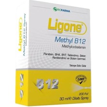 Ligone Methyl B12 Methylcobalamin Dilaltı Sprey 2 X 20 Ml