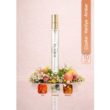 ILLUSIONE Fortune EDP Kadın Seyahat Boy Parfüm 10ml | Vanilya-Çiçeksi-Amber | Narenciye, Paçuli, Sedir, Sandal