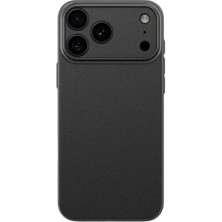 Gpack  iPhone 17 Pro  Kılıf Ekstra Ince Pp Buğulu Hayalet Silikon Siyah