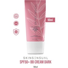 Skin Sensual BB Krem Dark 50ml SPF50 PA++++ | Leke Karşıtı, Aydınlık Cilt Görünümü | UVA/UVB Koruma