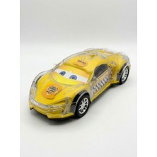 Farbu Oyuncak Işıklı, Müzikli ve Çarp-Dön Özellikli Sarı Taksi Oyuncak Araba