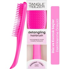 Tangle Teezer The Ultimate Detangler Runway Pink Eletriklenme Önleyici Saç Fırçası-Tarak (Düz ve Kıvırcık Saçlar)