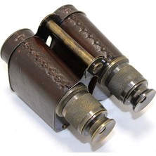 VeraGlobe Buğz Pirinç Derili Dürbün