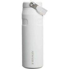 Nuvvo Iceflow Bottle Flipstraw 2.0 Pipetli Su Sişesi, 0.7 Litre, Beyaz