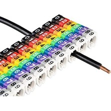 Yeka Kablo Numaratörü 0.75-1.5 mm (100 Adet)