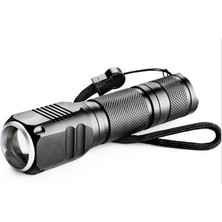 Hsc Bilişim F-82 T6 LED Zoomlu 2000 Lm Yüksek Işık Şarjlı El Feneri