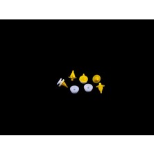 Sylar Renault 19 - Clio - Kangoo Döşeme Klipsi 20 Adet Yk 3602 OEM7703077354