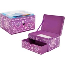 Sunman Takı Kutusu Tasarım Seti 78474 Mor