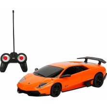 Sunman 1:24 Lamborghini Murcielago Sv Işıklı Uzaktan Kumandalı Araba 39403 Turuncu