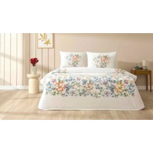 Taç Yeni Sezon Pamuklu Çift Kişilik Pike Takımı Corvella Lacivert