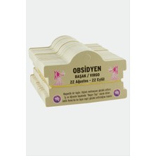 İsmiyle Al Obsidyen & Başak Burç Bileklik Kartı