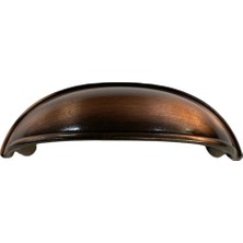 İsmiyle Al Midye Antik Bakır 64 mm Kulp