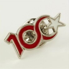 İsmiyle Al Cumhuriyetin 100. Yılına Özel Yaka Rozet