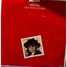 Plakantik Tom Jones - A Boy From Nowhere (7", Single, Stereo)