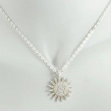 İsmiyle Al Yıldız Zirkon Taşlı Trend Kolye