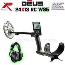 XP Dedektör Deus Dedektör - 24X13CM Hf Elips Başlık, Ana Kontrol Ünitesi,ws5 Kulaklık