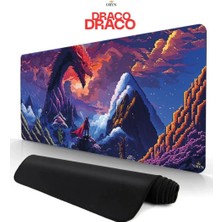 ORYN Pixart Draco Edition | 90x40 cm Gaming Mousepad - (3mm Kalınlık)