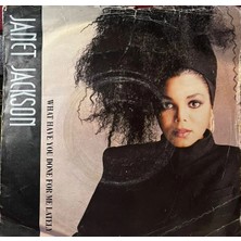 Plakantik Janet Jackson - What Have You Done For Me Lately / Young Love (7", Single, Picture Sleeve)