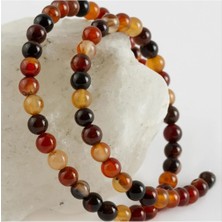 İsmiyle Al 6 mm Parlak Akik Taşı