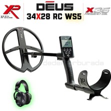 XP Dedektör Deus Dedektör - 34X28CM X35 Başlık, Ws5 Kulaklık, Ana Kontrol Ünitesi