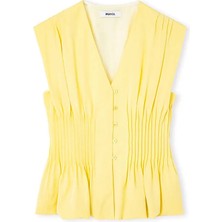 İpekyol Nervürlü peplum bluz IS1260006191009