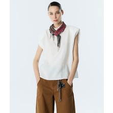 Twist Çıkarılabilir Fularlı Bluz TS1260006147018