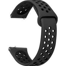 Microsonic Huawei Watch Ultimate 2 Rainbow Gently Band Kordon Siyah