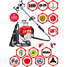 Prowackers German KRAFT-914X Sırt Tırpan+ Akrobat Çapalama + Toprak Eşeleme 14 Parça Arazi Setli